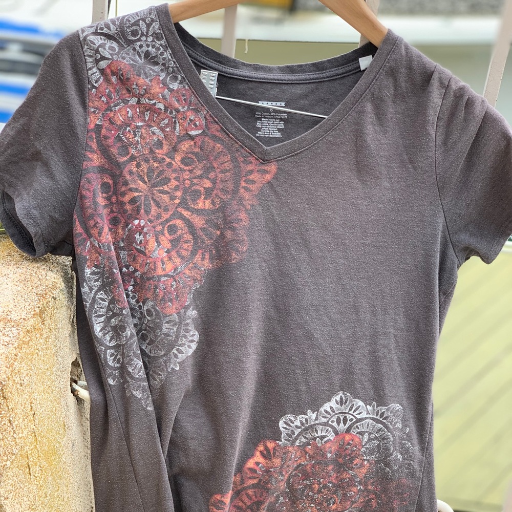 Brown Tee